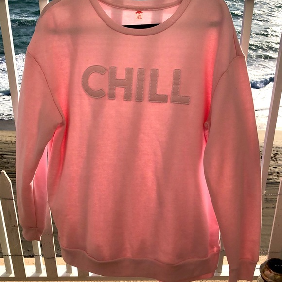NWT PINK SWEAT SHIRT - Picture 2 of 4